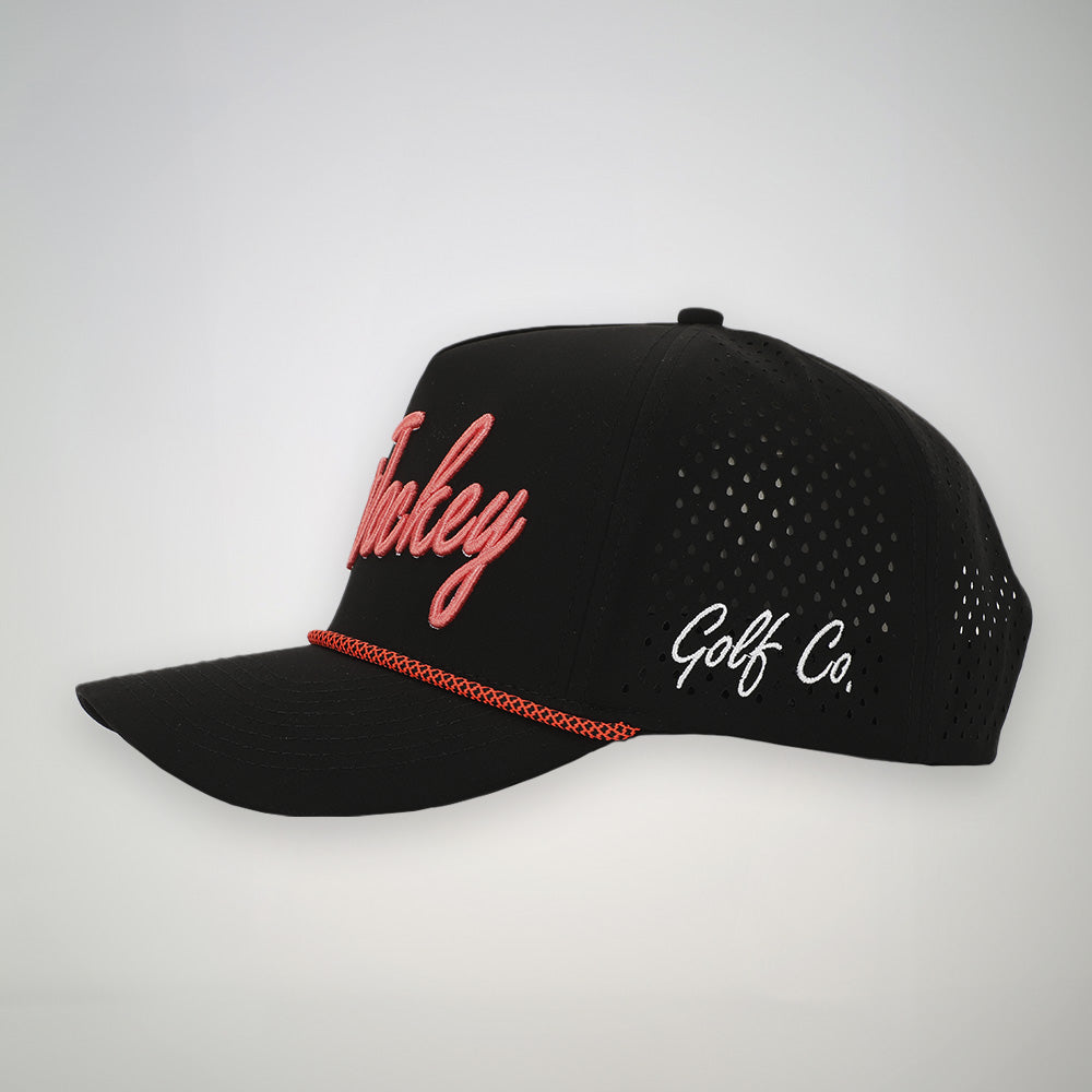 Signature Bloom Rope Hat,Introducing The Signature--a partner to have on the course! With its breathable polyester fabric and water-resistant finish, this hat is built to last with attention