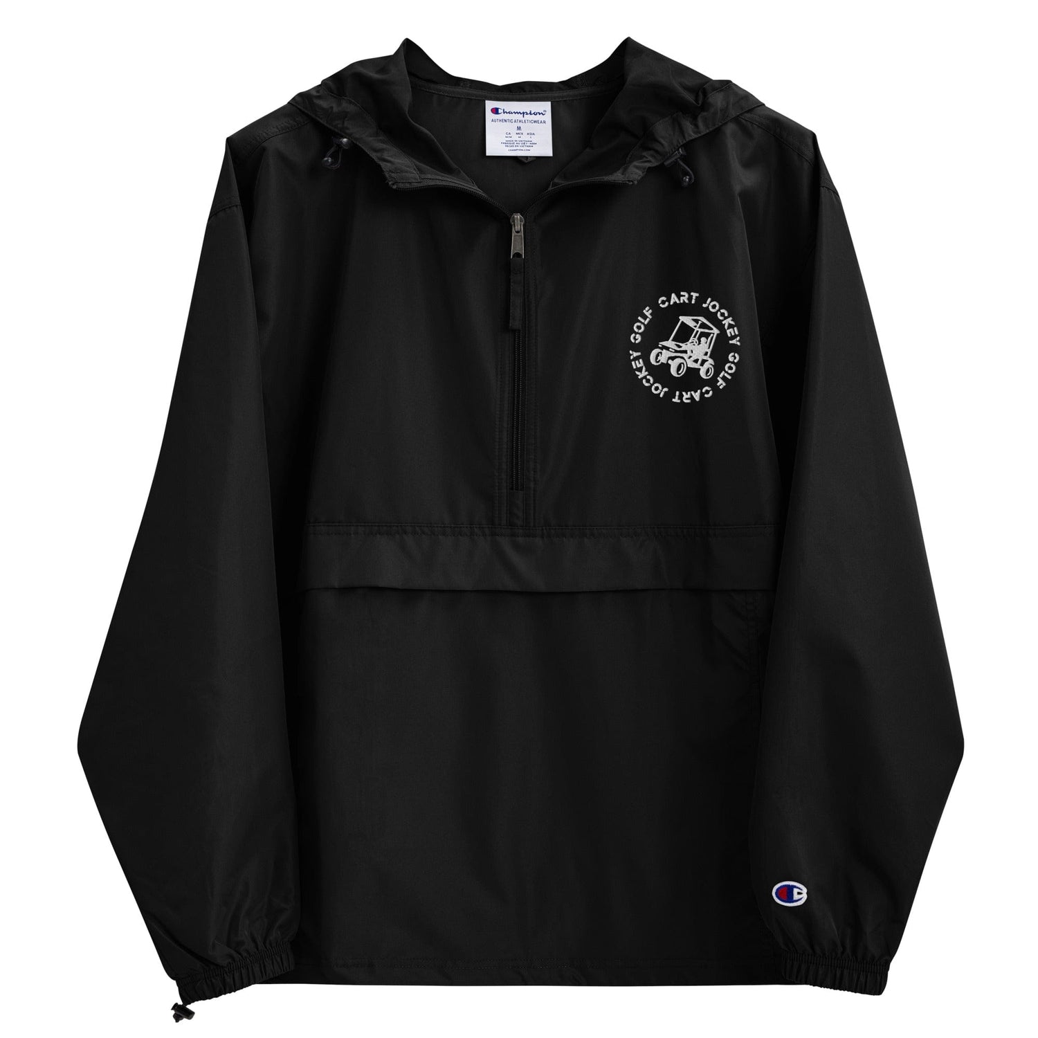 Rider Windbreaker,All we have to say is how can you not look good in the Cart Jockey Windbreaker. Featuring the White Classic Rider Logo. Partnering with a Champion Windbreaker Produc
